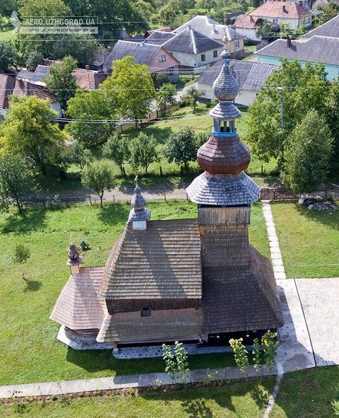 Деревянная церковь св. Михаила на Свалявщине