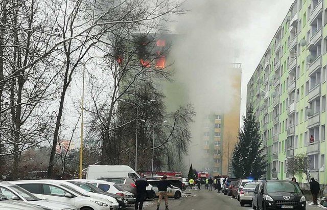 Смертельный взрыв газа в словацком Прешове