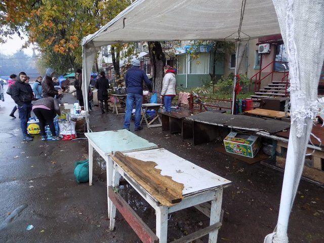 Сегодня в Ужгороде наводили порядок на рынке "Белочка"