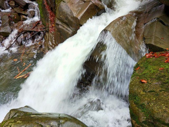 Водопад Давир (Партизан) на Закарпатье