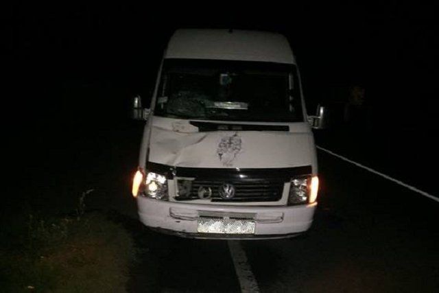 Возле Ужгорода микроавтобус насмерть сбил женщину-пешехода