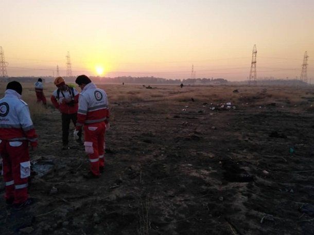 Ни одного выжившего: В Иране потерпел крушение украинский самолёт