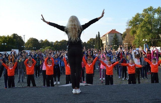 В Ужгороде проходит спортивный фестиваль-ярмарка