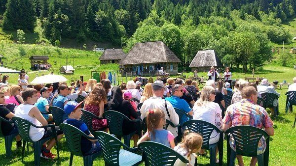 В селе Колочава на Межгорье проходит фестиваль риплянки