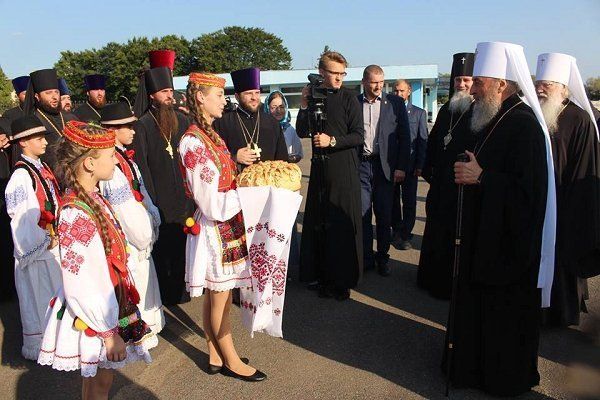 В Закарпатье прибыл предстоятель УПЦ Московского патриархата митрополит Онуфрий