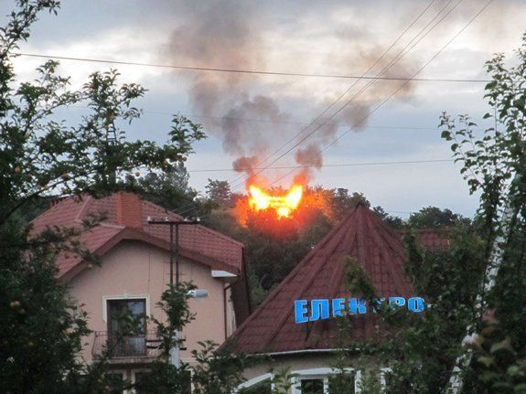 В ужгородском микрорайоне «Шахта» сгорел дом