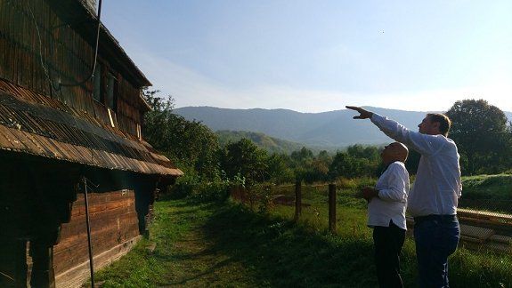 В Закарпатье на Великоберизнянщине восстановили деревянную церковь