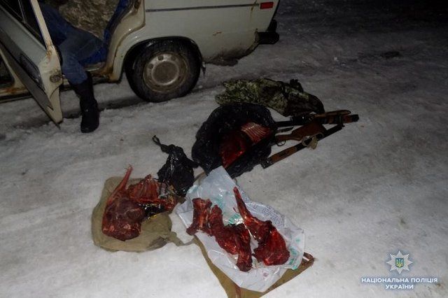 В Воловецком районе Закарпатья поймали трех браконьеров