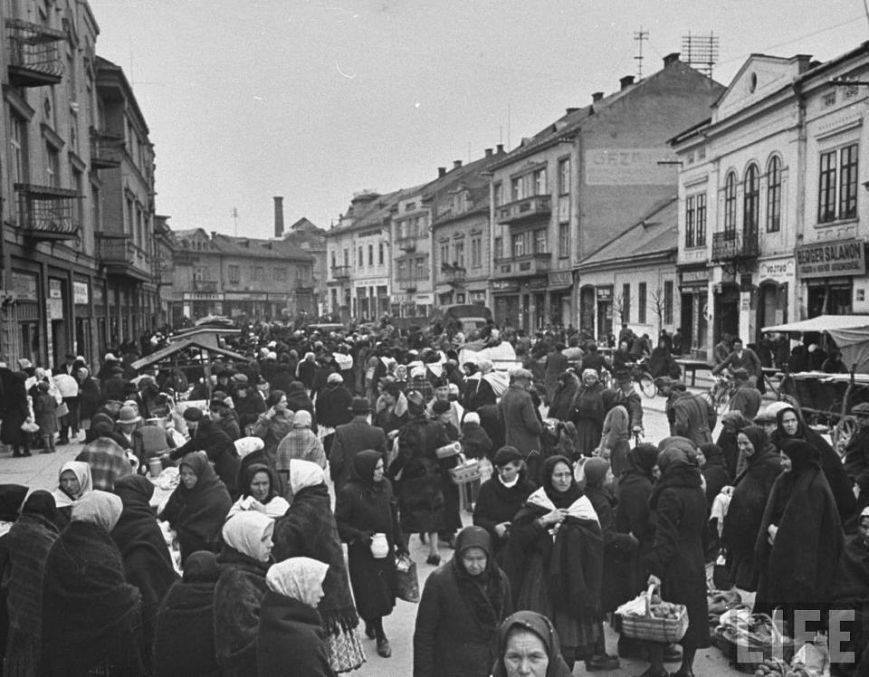 Фотографии Ужгорода 1937 - 1939 годов американского журнала "Life"