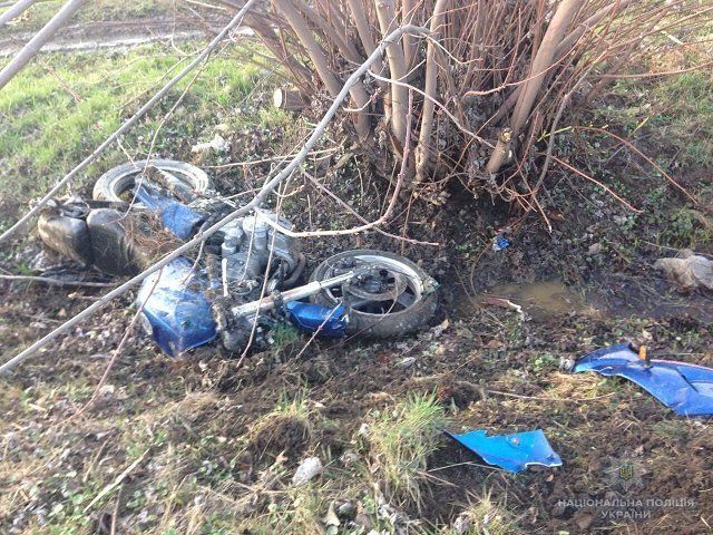 В ДТП на Закарпатье погиб 17-летний мотоциклист