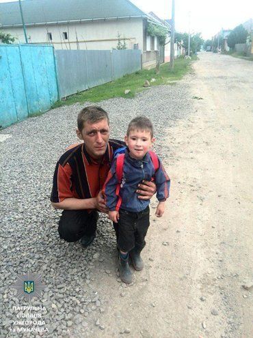 Мукачевские полицеские обнаружили пропавшего ребенка