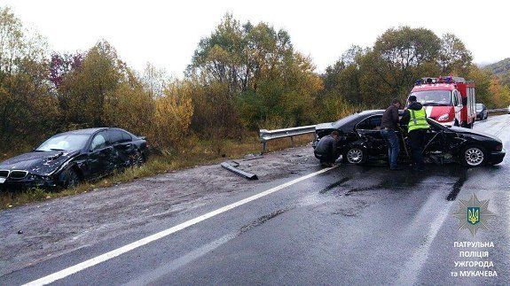 В Закарпатье из-за погодных условий участились случаи ДТП