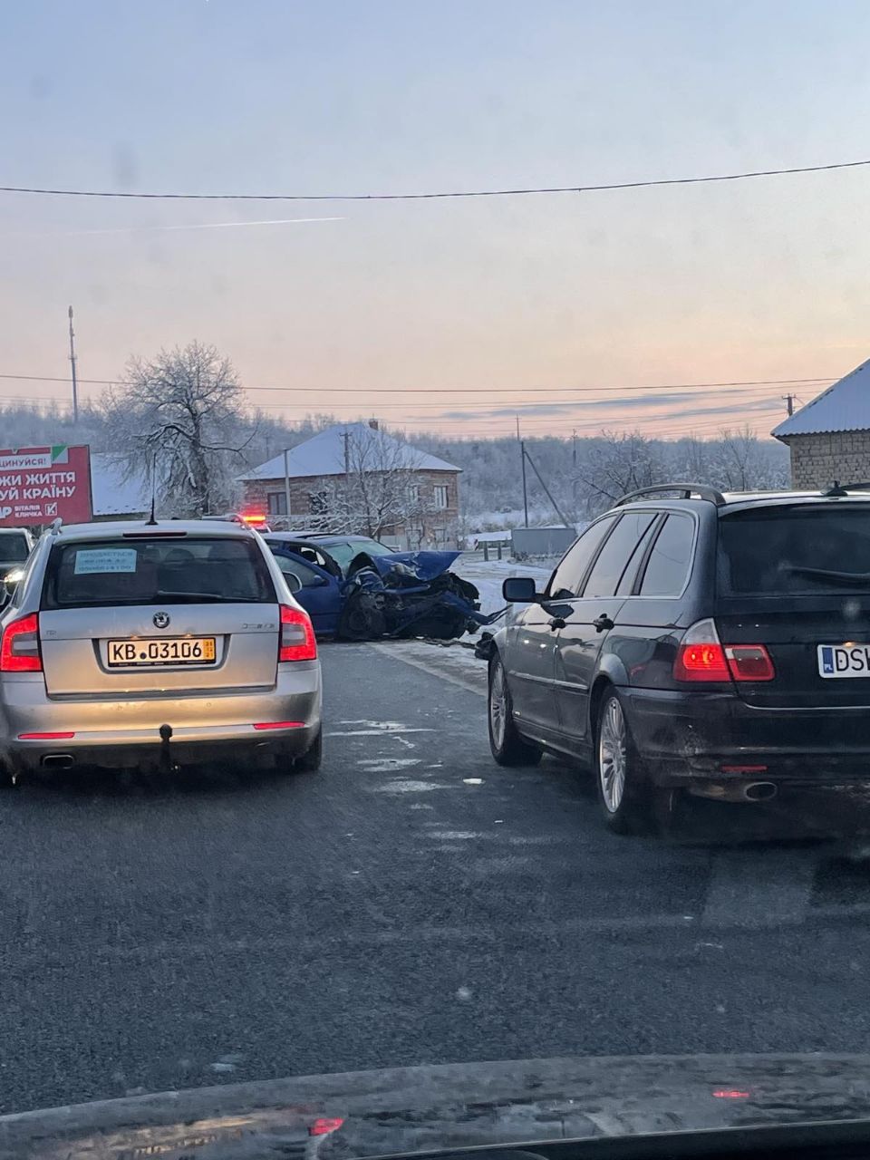 В Закарпатье "Шумахеры" разнесли автомобили друг друга в пух и прах 
