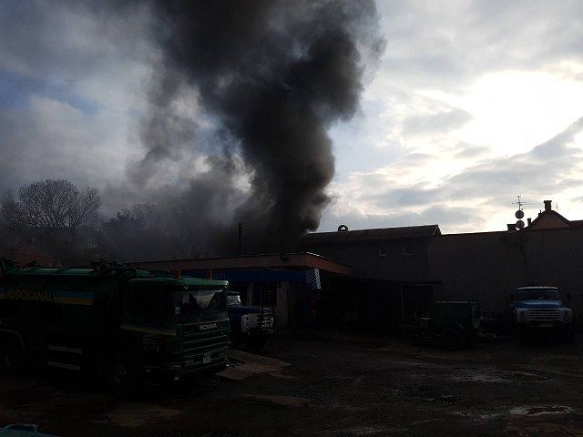 В центре Ужгорода горел жилой дом