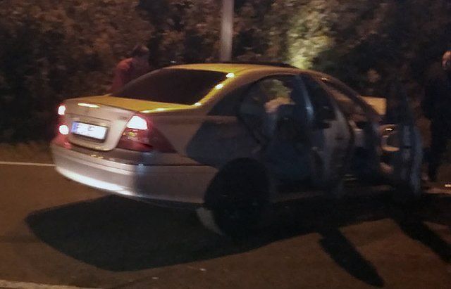 Авария в Закарпатье: Поздно вечером столкнулись две легковушки