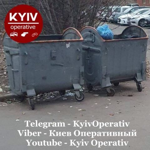 Ужас в центре Киева: в мусорном баке нашли фрагменты человеческого тела 