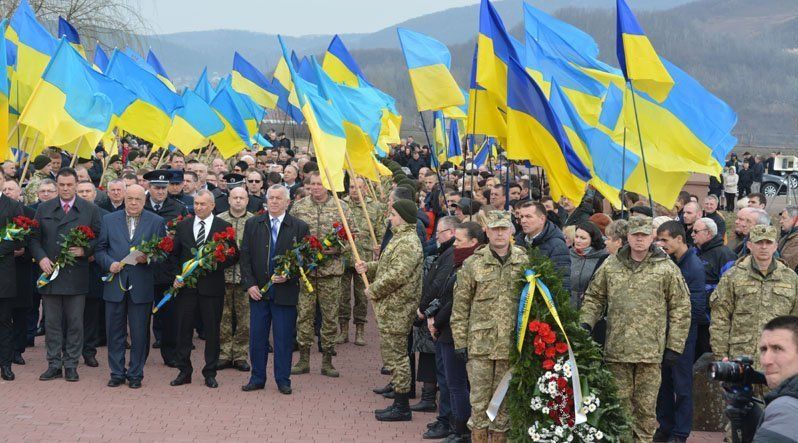 Закарпаття відзначило 78-му річницю Карпатської України