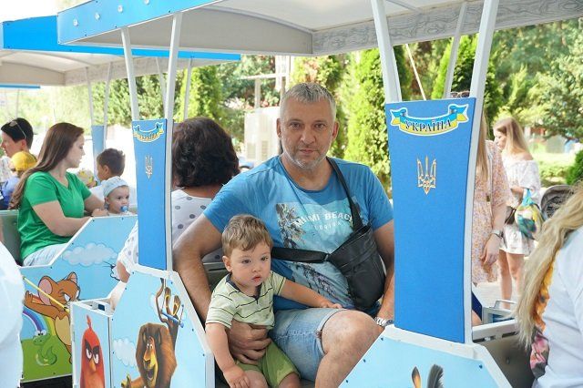 Бесплатные покатушки устроили детям в Боздошском парке в Ужгороде