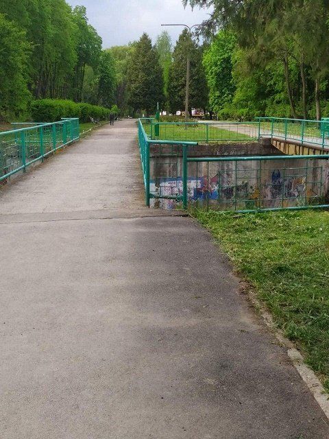 К смягчению карантина Боздошский парк в Ужгороде привели в порядок