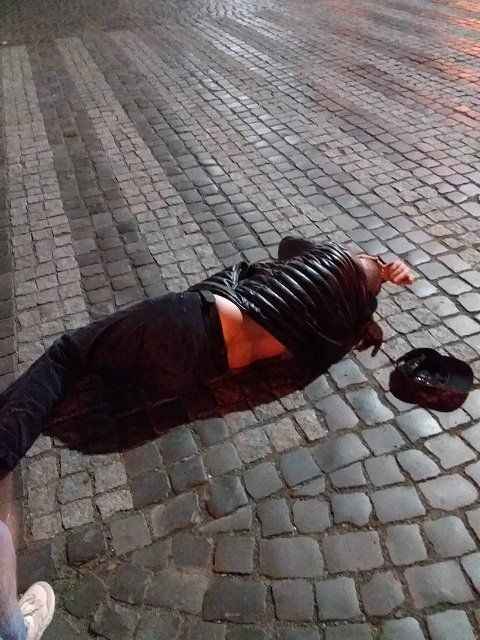 В Ужгороде пьяного мужика избили до потери сознания 