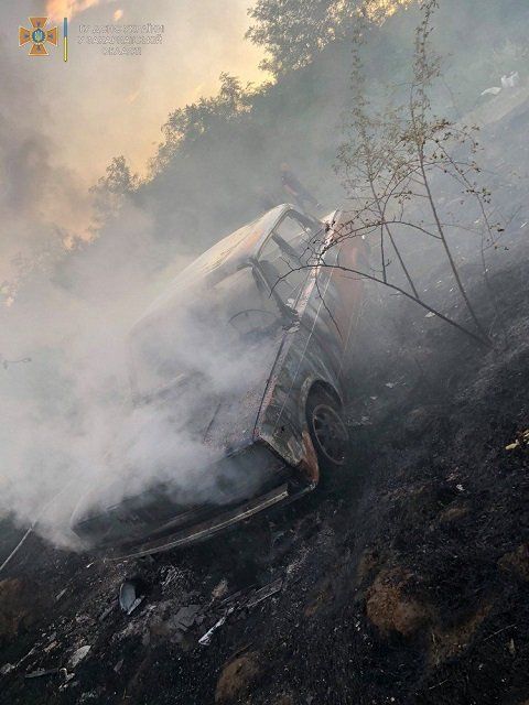 В Закарпатье горели-пылали автомобили