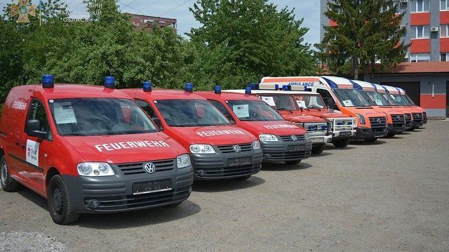 В Закарпатье приехала помощь от спасателей Вены