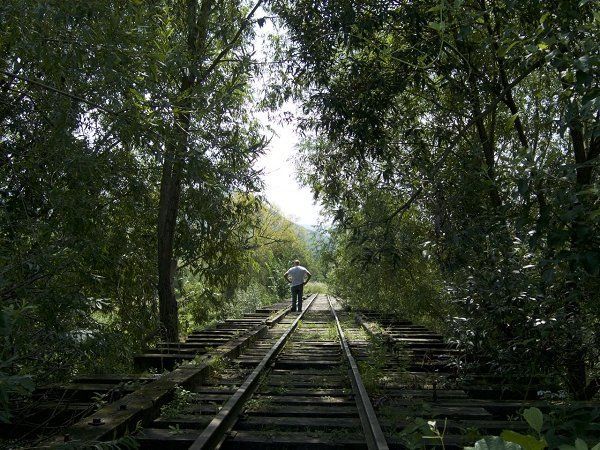 Железнодорожный мост через р.Боржава в Приборжавском