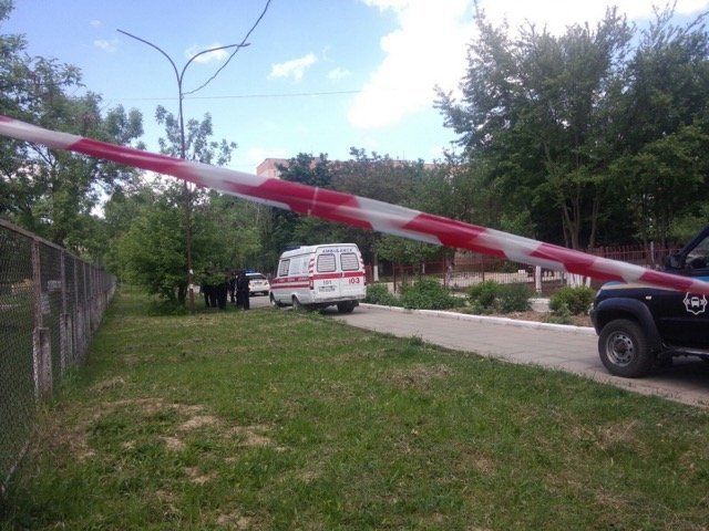 На місці замінування в Ужгороді працюють рятувальники та поліція