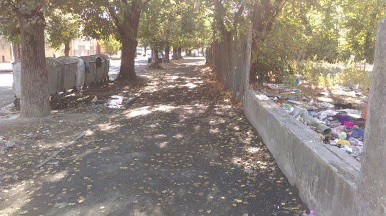 Ще одне смердюче місце зі сміттєвими відходами з’явилося в Ужгороді