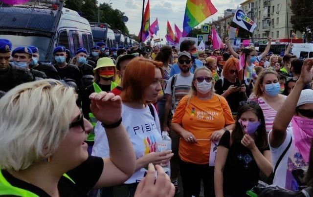 Гей-парад прошел в Харькове