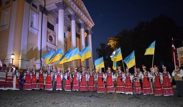 В Ужгороде молились за Украину