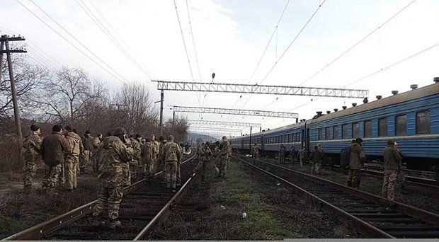 Военные 128-й бригады из Закарпатья уже находятся дома