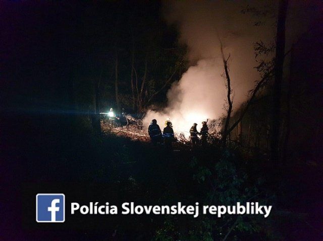 Истребитель ВВС Словацкой республики разбился во время тренировочного полета