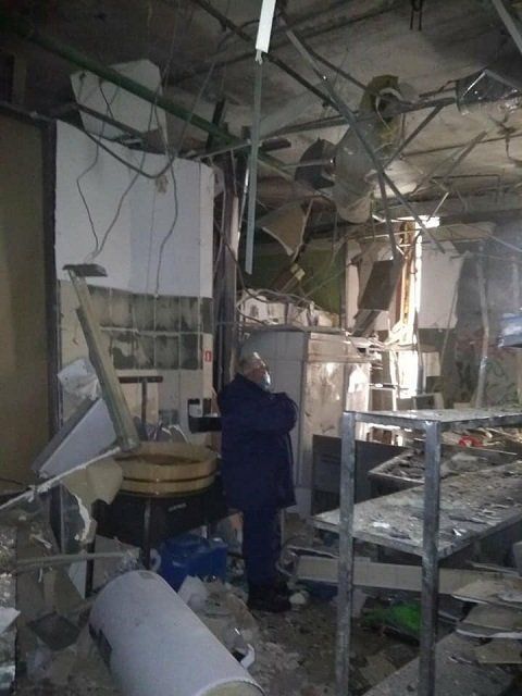 В Черновцах произошел взрыв в помещении одного из ТЦ