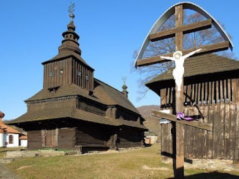 Православна пам'ятка - дерев'яний храм 1740р., в словацькому селищі Рускі Поток