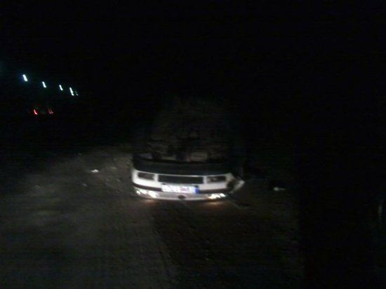 В Мукачево водитель первернул свое авто на крышу