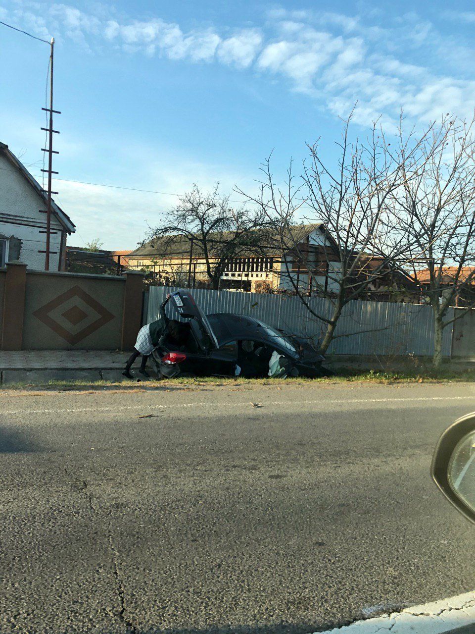 На трассе "Киев-Чоп" в Закарпатье утром произошло неприятное ДТП 