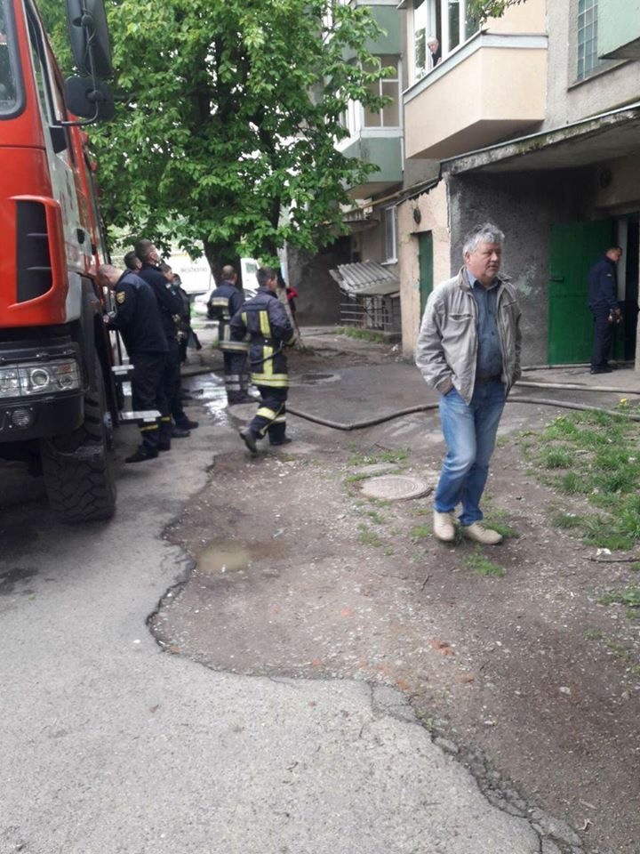 В Мукачево паника - человек заживо сгорел в своей же квартире 