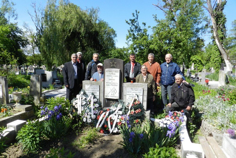 Загиблих радянських воїнів вшанували росіяни Берегівщини