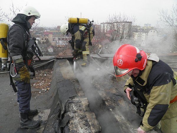 В Ужгороде горела многоэтажка