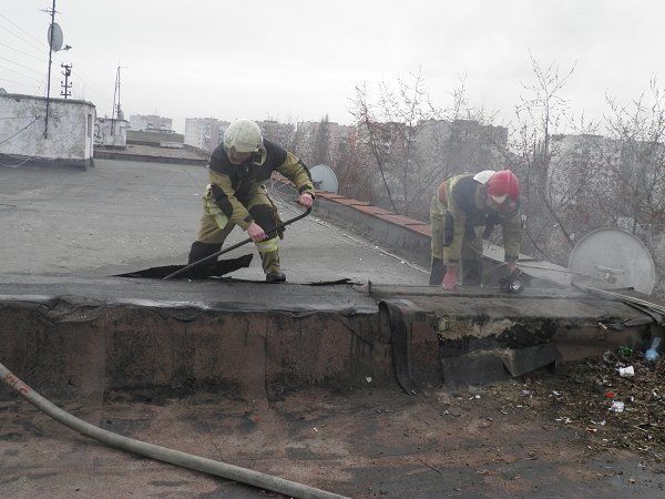 В Ужгороде горела многоэтажка