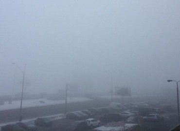 Дым и гарь в Киеве - это метеорологическая дымка