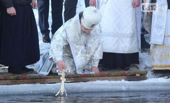 Ужгородцы праздновал Крещение