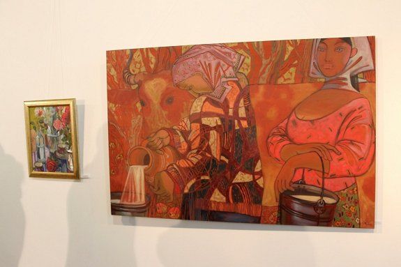 Выстака картин Людмилы Корж-Радько в галерее "Ужгород"