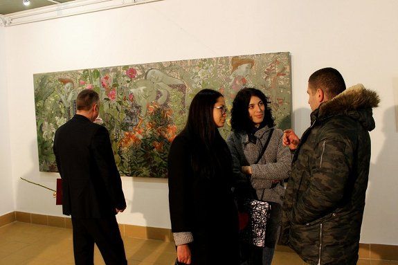 Выстака картин Людмилы Корж-Радько в галерее "Ужгород"