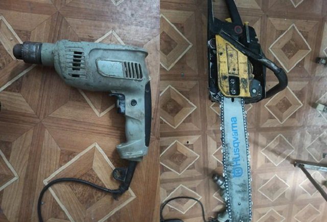 Полиция в Закарпатье обнаружила целый склад ворованных электроинструментов