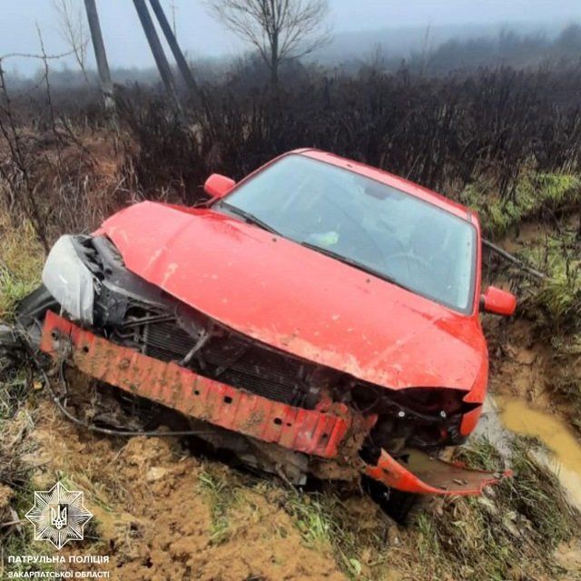 Более 130 аварий произошло за декабрь в Закарпатье
