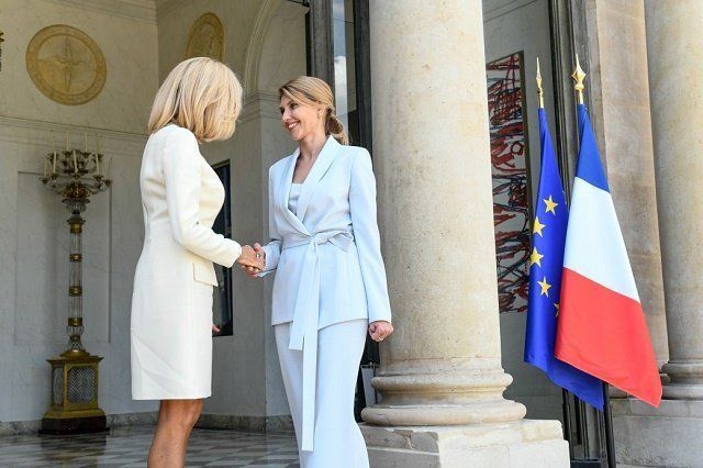 Елена Зеленская рассказала первой леди Франции о своих замыслах