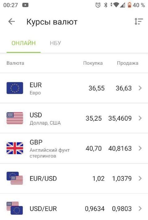 Сегодня Приватбанк и Монобанк подняли курс валют при оплате картой