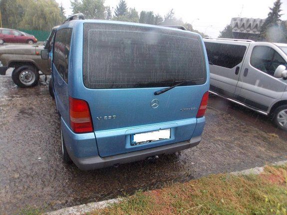 На границе Закарпатье задержан автомобиль с поддельным номером